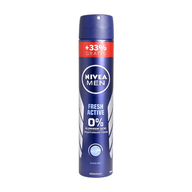 اسپری ضد تعریق نیوآ مدل فرش اکتیو مخصوص آقایان ۱۵۰ میلی لیتر - Nivea Fresh Active Spray For Men 150 ml