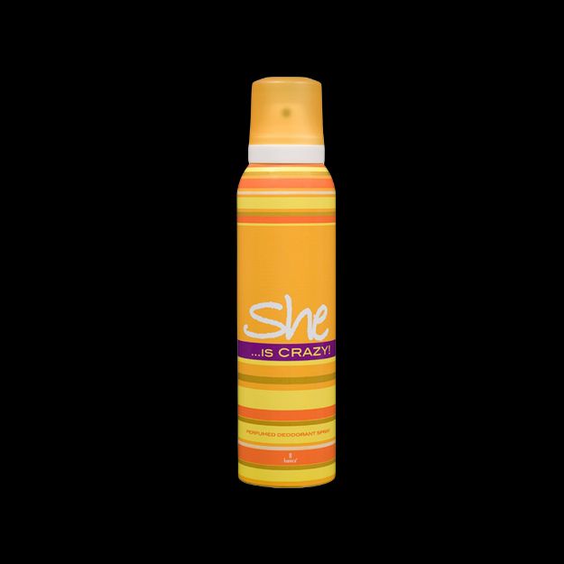 اسپری زنانه شی مدل ایز کریزی ۱۵۰ میلی لیتر - She Is Crazy Spray 150 ml