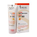 کرم ضد آفتاب SPF100 سی گل مناسب برای انواع پوست ۴۰ میلی لیتر - Seagull Sunscreen cream SPF100 40 ml