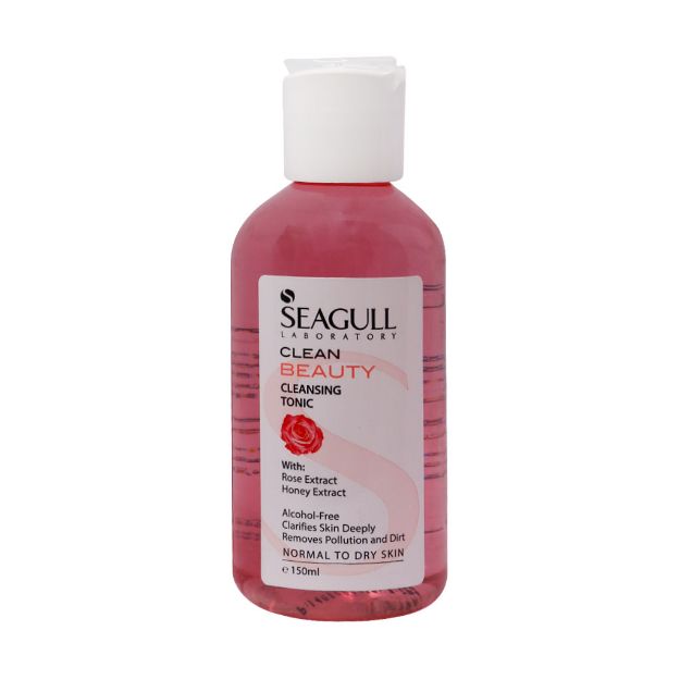 تونیک پاک کننده سی گل مناسب پوست معمولی تا خشک ۱۵۰ میلی لیتر - Seagull Cleansing Tonic Skin Dry And Normal 150 ml