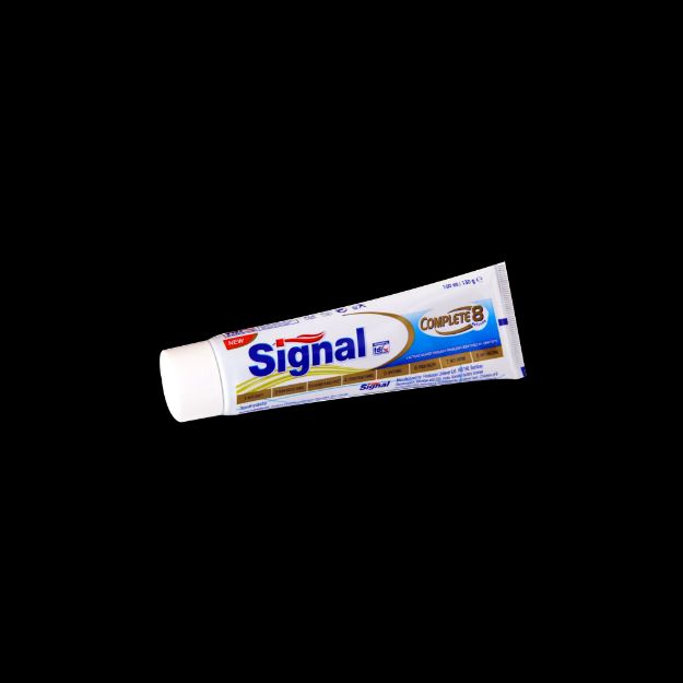 خمیر دندان کامپلیت ۸ طلایی سیگنال ۱۰۰ میلی‌ لیتر - Signal Complete 8 Gold Toothpaste 100 ml