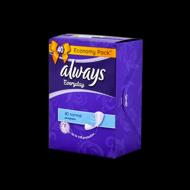 پد روزانه نرمال آلویز ۴۰ عددی - Always Normal Panty Liners 40 Pcs