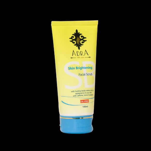 اسکراب روشن کننده صورت آدرا ۱۵۰ میلی لیتر - Adra Skin Brightening Facial Scrub 150 ml