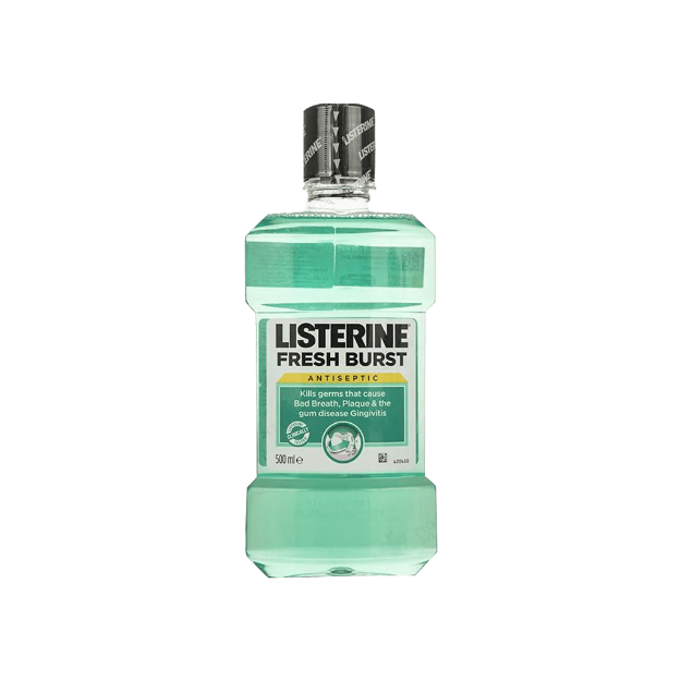 دهانشویه لیسترین مدل فرش برست ۲۵۰ میلی لیتر - Listerine Fresh Burst Mouthwash 250 ml