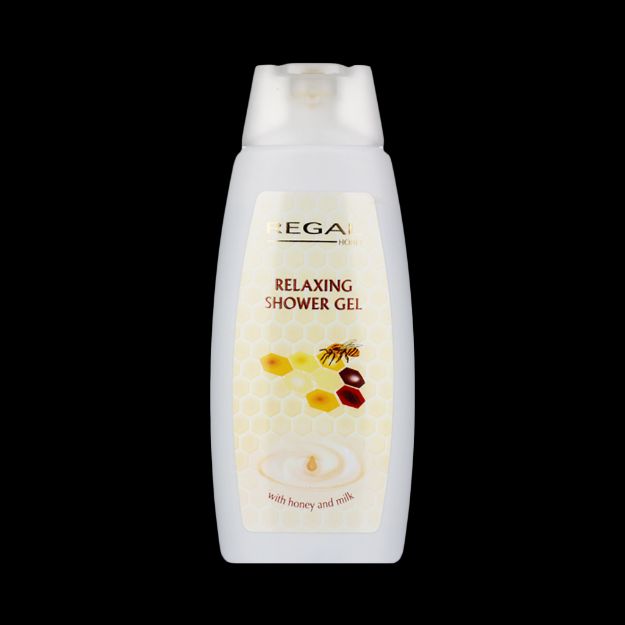 شامپو بدن شیر و عسل رگال ۲۵۰ میلی لیتر - Regal Honey relaxing Shower Gel 250 ml