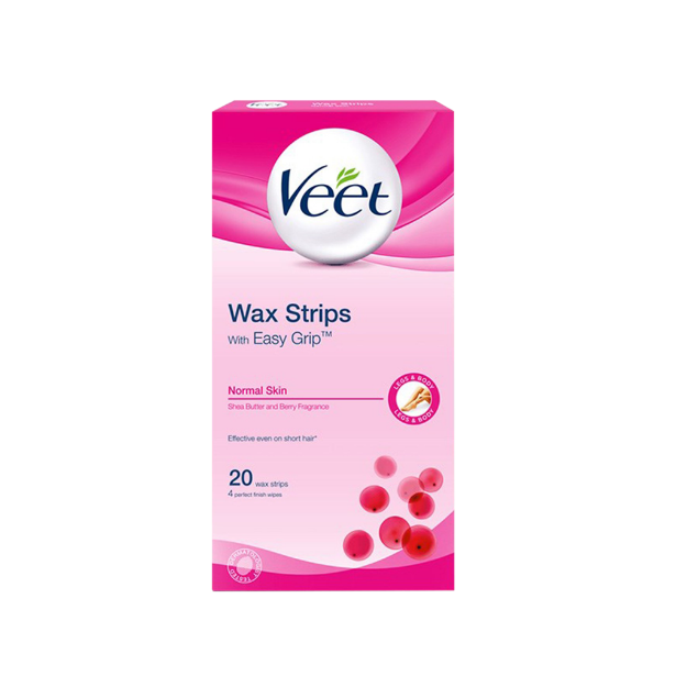 نوار موبر بدن پوست های معمولی ویت ۲۴ عددی - Veet Body Wax Strips For Normal Skins 24 Pcs.