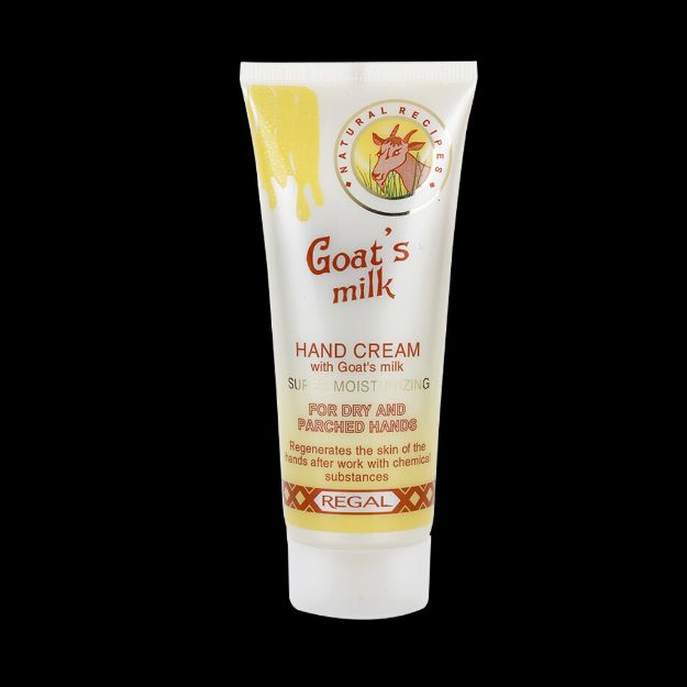 کرم دست مرطوب کننده فوق العاده قوی رگال گوت میلک مناسب پوست خشک ۷۵ میلی لیتر - Regal Goat milk Hand super moisturizing Cream For Dry Skin 75 ml