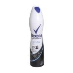 اسپری ضد تعریق زنانه رکسونا مدل اینویزیبل آکوا ۱۵۰ میلی لیتر - Rexona Invisible Black And White Aqua Spray For Women 150 ml