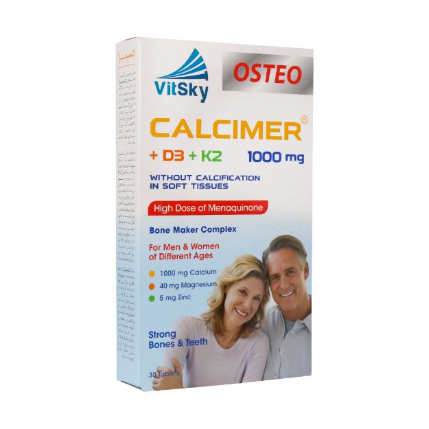 قرص کلسیمر ویت اسکای 30 عدد - Vit Sky Calcimer 30 Tabs