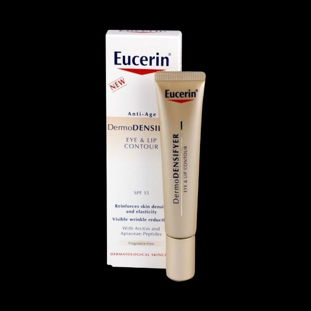 کرم ضد چروک دور چشم و لب درمودنسی فایر اوسرین ۱۵ میلی لیتر - Eucerin Eye & Lip Contour Cream Dermo Densifyer 15 ml