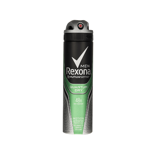 اسپری ضد تعریق مردانه رکسونا مدل کوانتوم درای ۱۵۰ میلی لیتر - Rexona Quantum Dry Spray For Men 150 ml