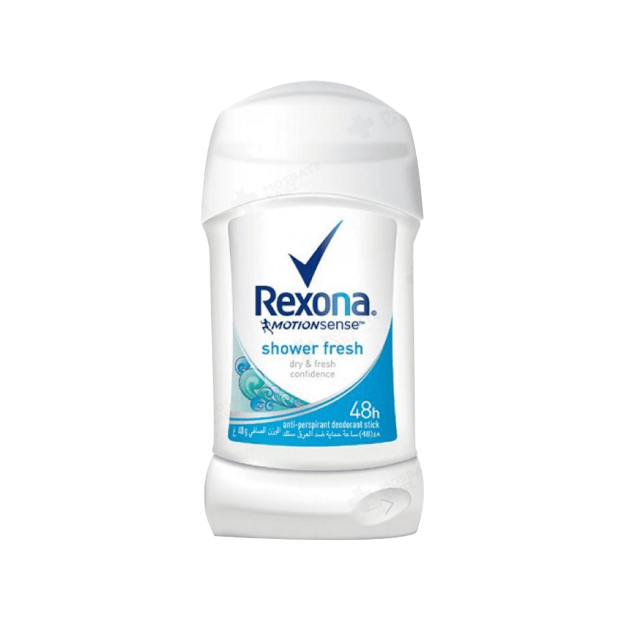 استیک ضد تعریق زنانه رکسونا مدل شاور فرش ۴۰ گرم - Rexona Shower Clean Fresh Stick Deodorant For Women 40 g