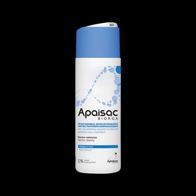 شیر پاک کن اپزک بایورگا مناسب پوست خشک و حساس ۲۰۰ میلی لیتر - Biorga Apaisac Dermo Cleansing Milk 200 ml