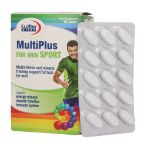 قرص مولتی پلاس فور من اسپرت یوروویتال 60 عدد - Eurhovital Multiplus For Men Sport 60 Tablets