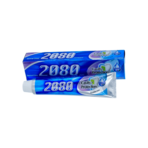 خمیر دندان کویتی پروتکشن ۲۰۸۰ حجم ۱۲۰ گرم - 2080 Cavity Protection Toothpaste Double Mint 120 g