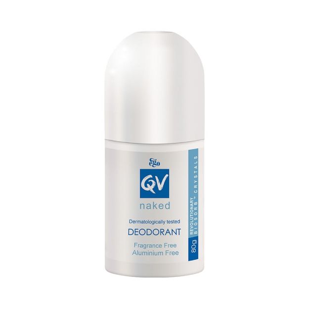 رول ضد تعریق کیووی ایگو فاقد آلومینیوم 80 گرم - Ego Qv Deodorant For All Skins 80 g