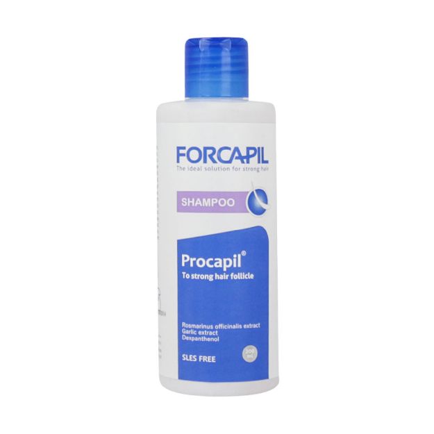 شامپو فاقد سولفات تقویت کننده مو فورکاپیل 200 میلی لیتر - Forcapil Fortifying Shampoo 200 ml