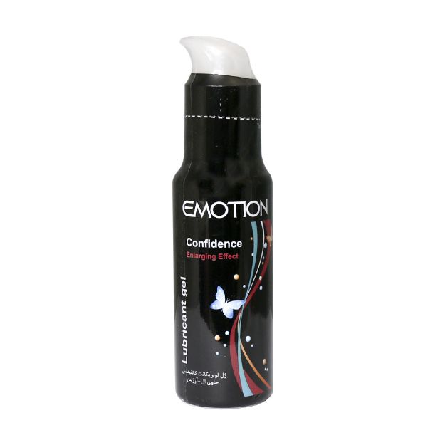 ژل مشکی حجم دهنده ایموشن ۷۵ میلی لیتر - Emotion Confidence Black Gel For Men 75 ml