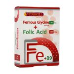 کپسول فروس گلایسین سولفات و فولیک اسید ویتاول 30 عدد - Vita Well Ferrous Glycine And Folic Acid 30 Caps