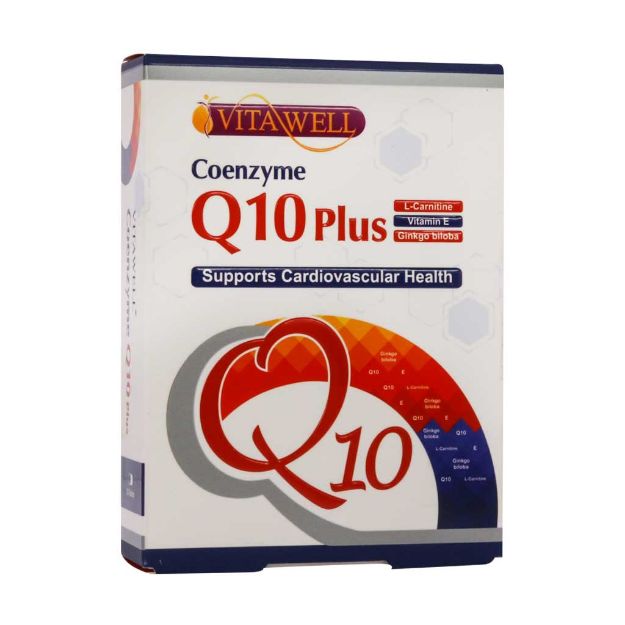 قرص کوآنزیم کیوتن پلاس ویتاول 30 عدد - Vita Well Coenzyme Q10 Plus 30 Tabs