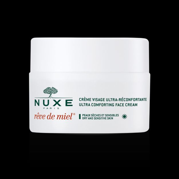 کرم روز رودمییل نوکس مناسب پوست های خشک و حساس ۵۰ میلی لیتر - Nuxe Reve De Miel Face Day Cream 50 ml