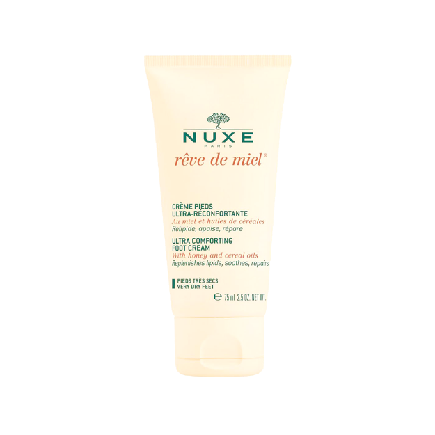 کرم پا رودمییل نوکس مناسب پوست های خشک و آسیب دیده ۷۵ میلی لیتر - Nuxe Reve De Miel Foot Cream 75 ml