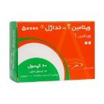 کپسول ویتامین آ تداژل 50000 واحد تهران دارو 60 عدد - Tehran Darou Vitamin A Tedagel 50000 IU 60 Caps