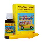 قطره مولتی ویتامین ویتافینیتی گلد شهاب درمان 30 میلی لیتر - Shahab Darman Multivitamin Drop Vitafinity Gold 30 ml