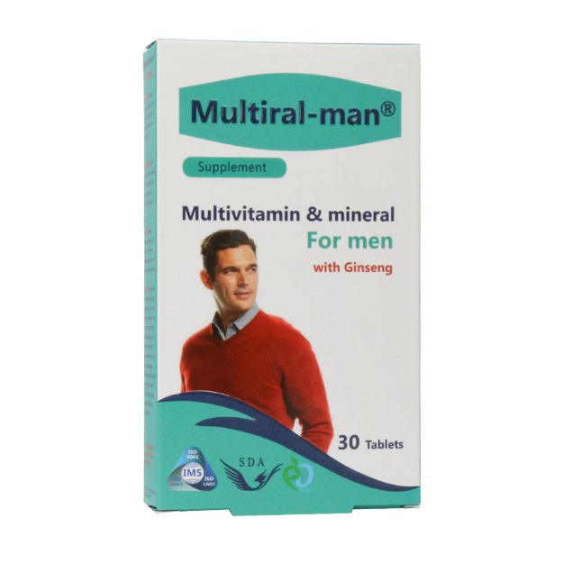 قرص مولتیرال من سیمرغ دارو عطار 30 عدد - Simorgh Darou Attar Multiral Man 30 Tablets