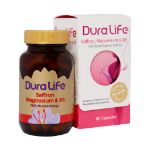 کپسول سافرون منیزیم و ویتامین B6 دورالایف فاران شیمی 60 عدد - Faran Shimi Dura Life Saffron Mangnesium And Vitamin B6 60 Caps