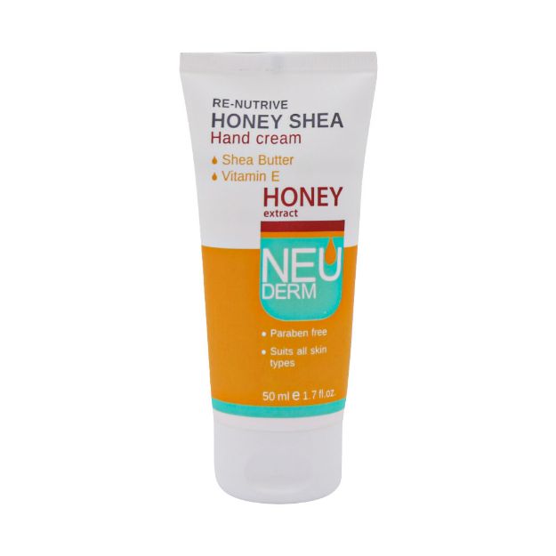 کرم دست رینوتریو هانی شی نئودرم مناسب انواع پوست ۵۰ میلی لیتر - Neuderm Re Nutrive Honey She Hand Cream For Normal And Dry Skins 50 ml