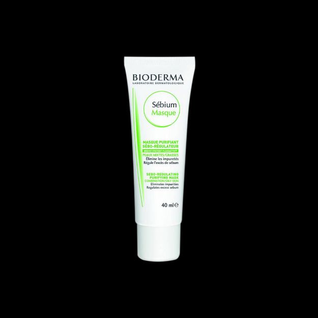 ماسک سبیوم بایودرما مناسب پوست های مختلط و چرب ۴۰ میلی لیتر - Bioderma Sebium Masque For Combination And Oily Skins 40 ml