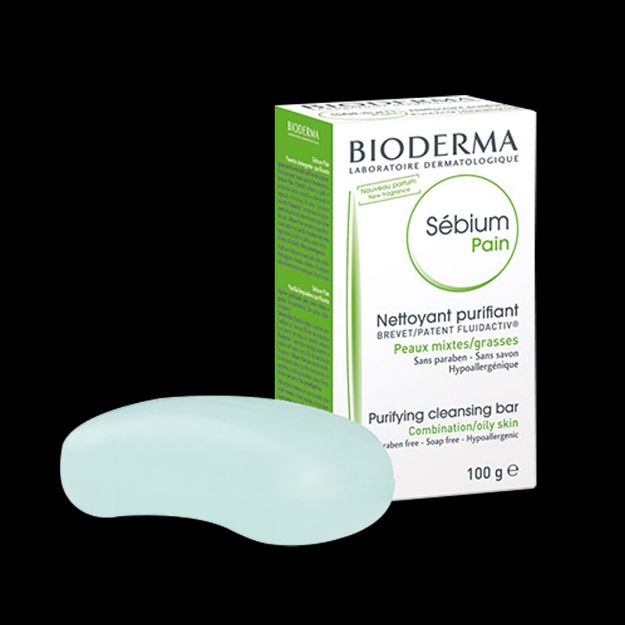 پن سبیوم بایودرما مناسب پوست های مختلط و چرب ۱۰۰ گرم - Bioderma Sebium Pain For Combination And Oily Skins 100 g