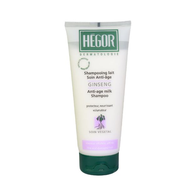 شامپو آنتی ایج جینسینگ هگور ۲۰۰ میلی لیتر - Hegor Ginseng Shampoo (Anti Age) 200 ml