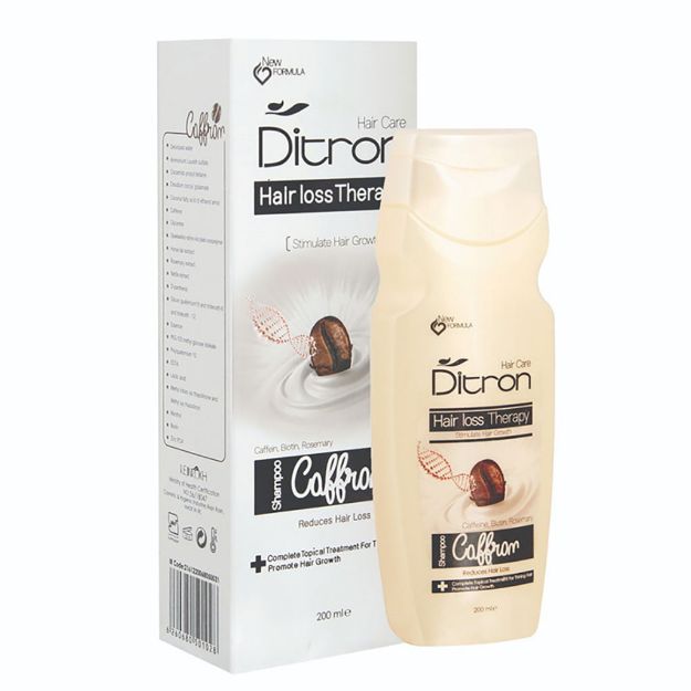 شامپو ضد ریزش کافرون دیترون ۲۰۰ میلی لیتر - Ditron Caffron Shampoo 200 ml