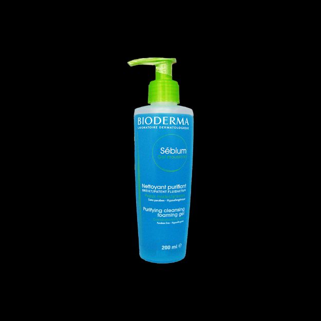 فومینگ ژل سبیوم بایودرما مناسب پوست های مختلط و چرب ۲۰۰ میلی لیتر - Bioderma Sebium Foaming Gel For Combination And Oily Skins 200 ml