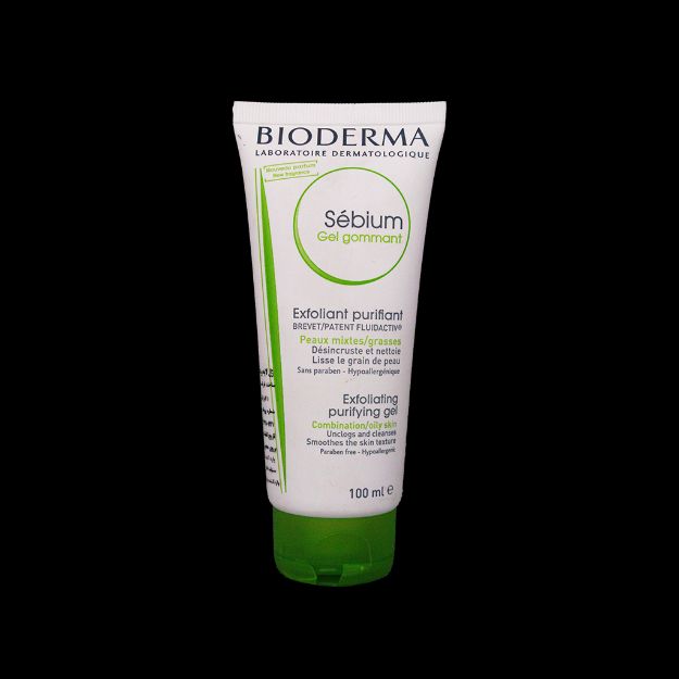 ژل سبیوم گمانت بایودرما مناسب پوست های مختلط و چرب ۱۰۰ میلی لیتر - Bioderma Sebium Gommant Gel For Combination And Oily Skins 100 ml