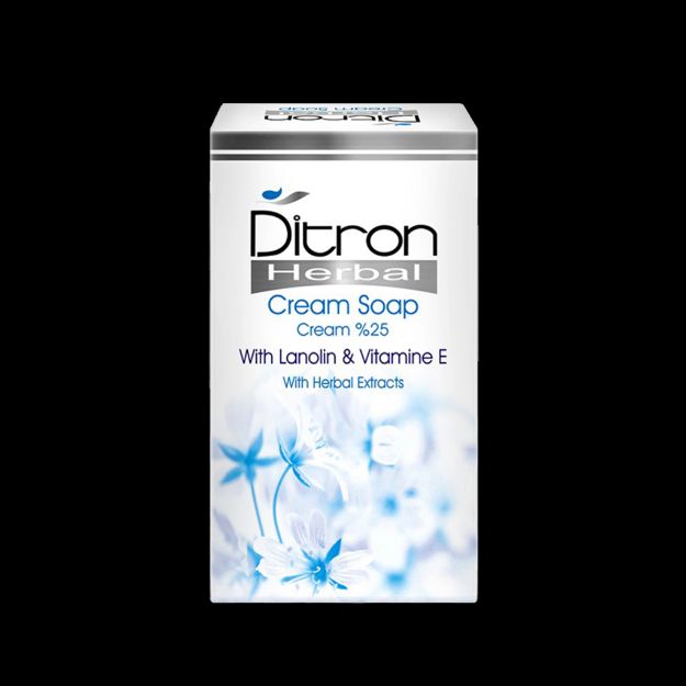 صابون کرم دار 25 درصد دیترون مناسب پوست های خشک و خیلی خشک 125 گرم - Ditron Cream Soap 25% Cream With Lanolin For Dry Skins 25 g