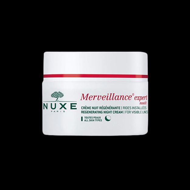 کرم شب مرویانس اکسپرت نوکس مناسب انواع پوست ۵۰ میلی لیتر - Nuxe Merveillance Expert Nuit Cream All Skin Types 50 ml