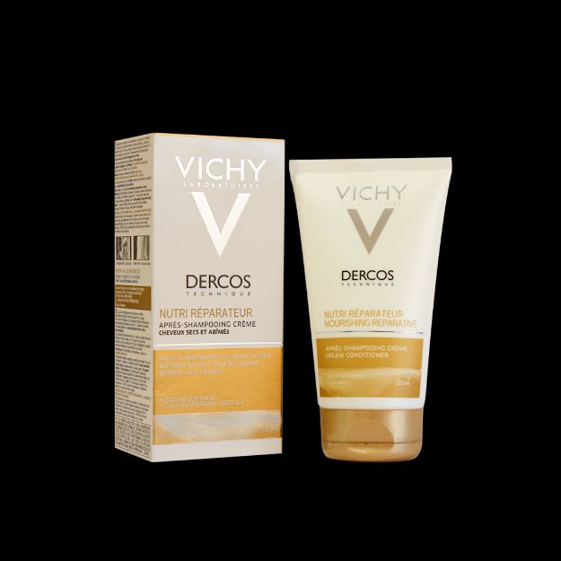 نرم کننده کرمی ویشی مناسب مو های خشک و آسیب دیده ۱۵۰ میلی لیتر - Vichy Dercos Nourishing Conditioner Cream For Dry And Damaged Hair 150 ml