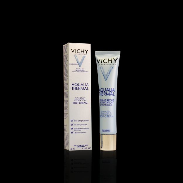 کرم مرطوب کننده ریچ آکوالیا ترمال ویشی مناسب پوست های خشک و خیلی خشک ۴۰ میلی لیتر - Vichy Aqualia Thermal Rich Cream For Dry And Very Dry Skins 40 ml