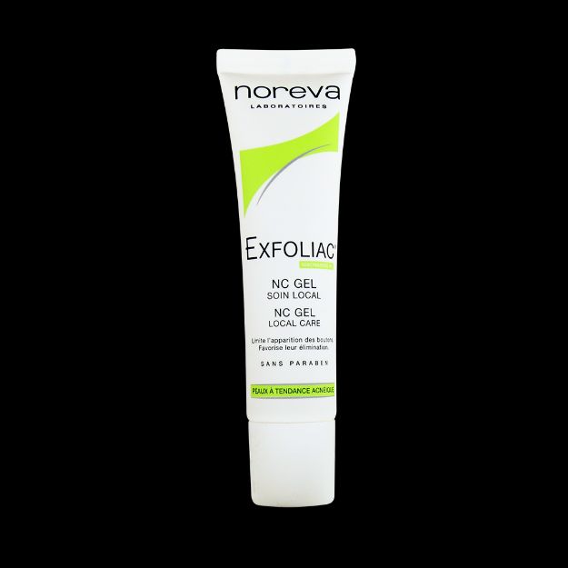 ژل ان سی ضد جوش اکسفولیاک نوروا مناسب پوست های چرب و دارای جوش ۳۰ میلی لیتر - Noreva Exfoliac NC Gel For Oily And Acne Skins 30 ml