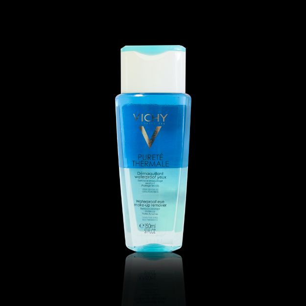 محلول پاک کننده دو فاز آرایش چشم ویشی مناسب انواع پوست ۱۵۰ میلی لیتر - Vichy Waterproof Eye Make-up Remover For All Skins 150 ml