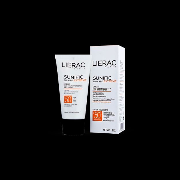 کرم ضد آفتاب و ضد لک لیراک +SPF50 مدل سانی فیک ۵۰ میلی لیتر - LIERAC Sunific Cream Suncare Extreme SPF50+ For All Skins 50 ml