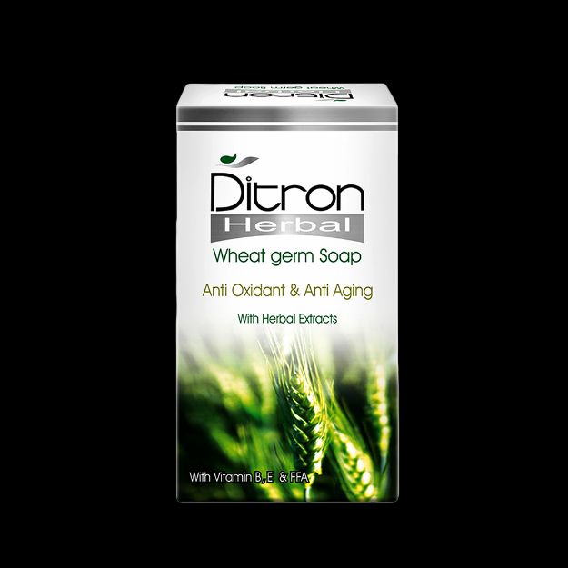 صابون جوانه گندم دیترون مناسب پوست چرب ۱۲۵ گرم - Ditron Wheat Germ Soap 125 g