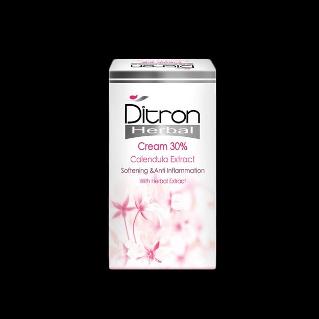 صابون کرم دار 30 درصد دیترون حاوی عصاره کالاندولا مناسب پوست های خشک و حساس ۱۲۵ گرم - Ditron Cream 30% & Calendula Extract Soap 125 g