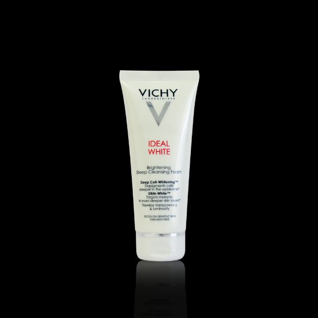 فوم پاک کننده و روشن کننده ایده آل وایت ویشی ۱۰۰ میلی لیتر - Vichy Ideal White Brightening Deep Cleansing Foam 100 ml