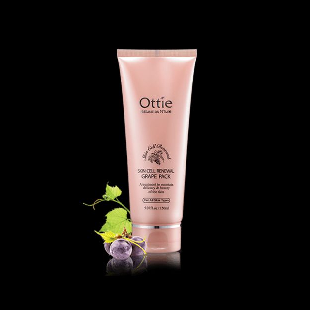 ماسک انگور اوتی مناسب پوست های معمولی و خشک ۱۵۰ میلی لیتر - Ottie Skin Cell Renewal Grape Pack For Normal & Dry Skins 150 ml