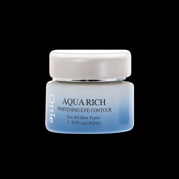 کرم دور چشم سفید کننده آکوا ریچ اوتی ۴۰ میلی لیتر - Ottie Aqua Rich Whitening Eye Contour Cream 40 ml