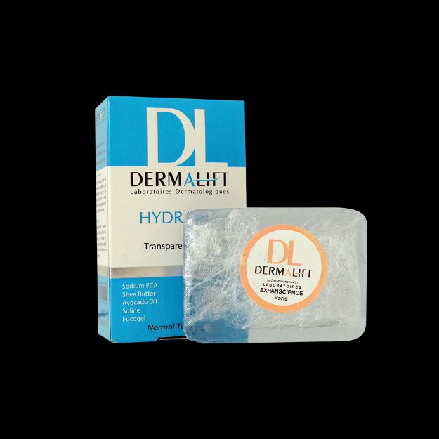 پن شفاف مرطوب کننده هیدرالیفت درمالیفت مناسب پوست معمولی تا خشک ۱۰۰ گرم - Dermalift Hydralift Transparent Moisturizing Syndet Bar For Normal And Dry Skins 100 g